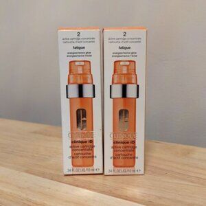 2X Clinique iD Concentrate Fatigue (Revive Glow), 10ml NIB
